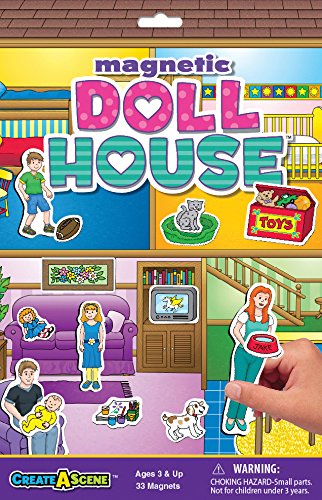 Create-A-Scene Magnetic Playset - Dollhouse