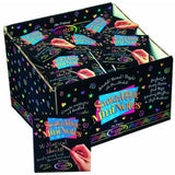 Bundle of 4: Melissa Doug Mini Scratch Art Notes |Hearts, Rainbow, Neon and Princess Pink Glitter)