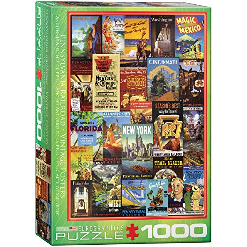 EuroGraphics Pennsylvania Railroad (1000 Piece) Puzzle