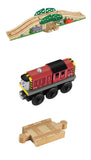 Fisher Price Thomas the Train Wooden Railway Stone Drawbridge Y7465