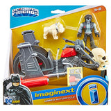 Fisher-Price Imaginext DC Super Friends Lobo Figure & Motorcycle,Multi