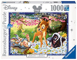 Ravensburger 19677 Disney Bambi Collector's Edition 1000 Piece Puzzle for Adults, Every Piece is Unique, Softclick Technology Means Pieces Fit Together Perfectly,White