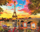 Springbok 350 Piece Jigsaw Puzzle Paris Sunset