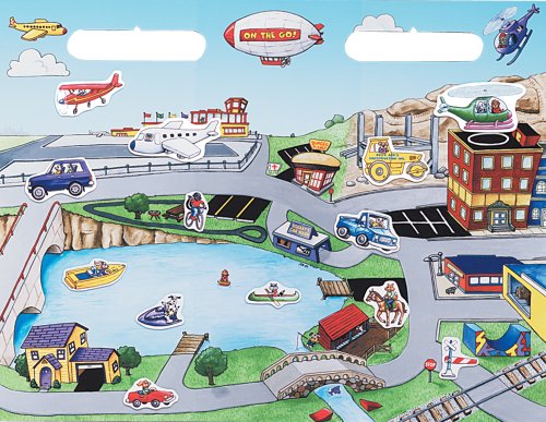 Create-A-Scene Magnetic Playset - On the Go