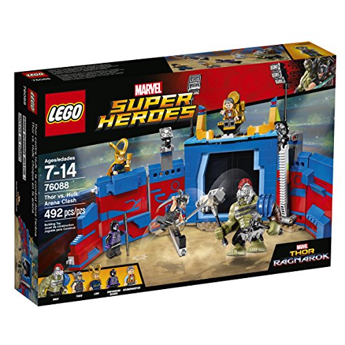 LEGO Super Heroes Thor Vs. Hulk Arena Clash 76088 Building Kit 492 Piece