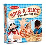 Melissa & Doug Spin-a-Slice Pizza Matching Game for Kids (72pc Plus Spinner)