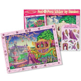 Fairytale Princess: Peel & Press Sticker By Number Series + FREE Melissa & Doug Scratch Art Mini-Pad Bundle [40099]