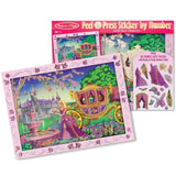 Fairytale Princess: Peel & Press Sticker By Number Series + FREE Melissa & Doug Scratch Art Mini-Pad Bundle [40099]