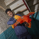 Nerf Doomlands Blaster Double Dealer Toy Blaster with Two 12-Dart Clips & 24 Official Elite Darts for Kids, Teens, & Adults, Orange, Standard