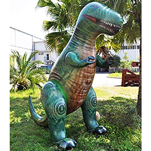 Jet Creations Inflatable Giant Tyrannosaurus 126 inches Long green dinosaur toys outdoor lawn for kids and adults, DI-TYR10, Black401