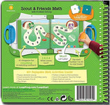 LeapFrog LeapStart Preschool Activity Book: Scout & Friends Math and Problem Solving, Great Gift For Kids, Toddlers, Toy for Boys and Girls, Ages 2, 3, 4