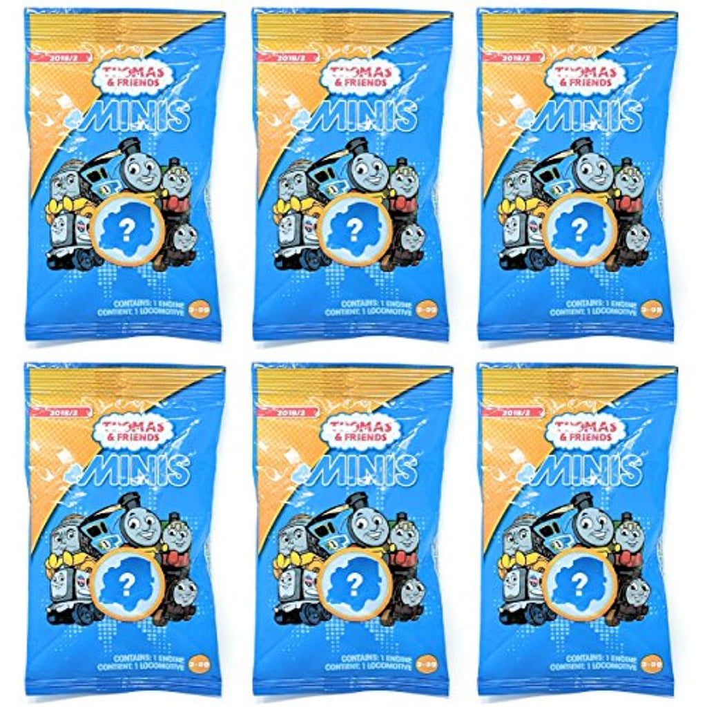 Bundle of 6: Thomas & Friends Minis Blind Bags (2018, Wave 2)