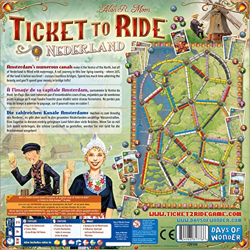 Ticket to Ride: Nederland Map Collection Four