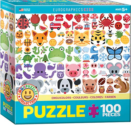 EuroGraphics 5396 Emoji Colors Puzzle (100 Piece)