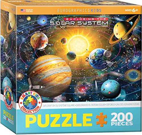 EuroGraphics Exploring The Solar System 200 - Piece Puzzle