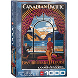 EuroGraphics CP Rail Beautiful Lake Louise 1000 Piece Puzzle