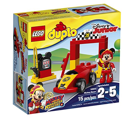 LEGO DUPLO Brand Disney Mickey Racer 10843 Building Kit 15 Piece