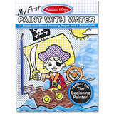 Melissa & Doug Blue: My First Color with Water Only Art Activity Pad + FREE Scratch Art Mini-Pad Bundle [31844]