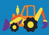 Lauri Crepe Rubber Puzzles - Backhoe (Colors may vary)