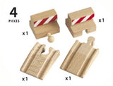 Brio Railway - Rails - Ramp & Stop Track Pack 33385