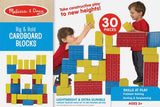 Melissa & Doug 30 Giant Cardboard Building Blocks