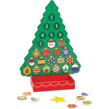 Melissa & Doug Countdown to Christmas Wooden Advent Calendar - Magnetic Tree, 25 Magnets