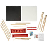 Melissa and Doug Kids Deluxe Magnetic Standing Art Easel