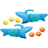 Melissa & Doug Sunny Patch Spark Shark Fish Hunt Pool Game With 2 Nets and 6 Fish to Catch