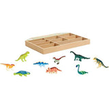 Melissa & Doug Dinosaur Party Play Set - 9 Collectible Miniature Dinosaurs in a Case