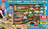 Melissa & Doug - Deluxe Multi Vehicle Activity Rug - Multi