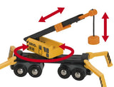 Brio Railway - Trains - Megacrane & Load Kit 33734