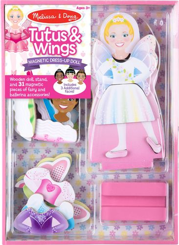 Melissa & Doug Magnetic Dress-Up - Tutus & Wings