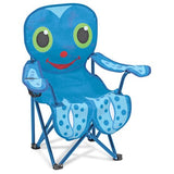 Melissa & Doug Sunny Patch Flex Octopus Folding Beach Chair with Carrying Case