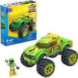 Bundle of 2 |Mega Hot Wheels Monster Truck Building Sets (Gunkster & V8 Bomber)