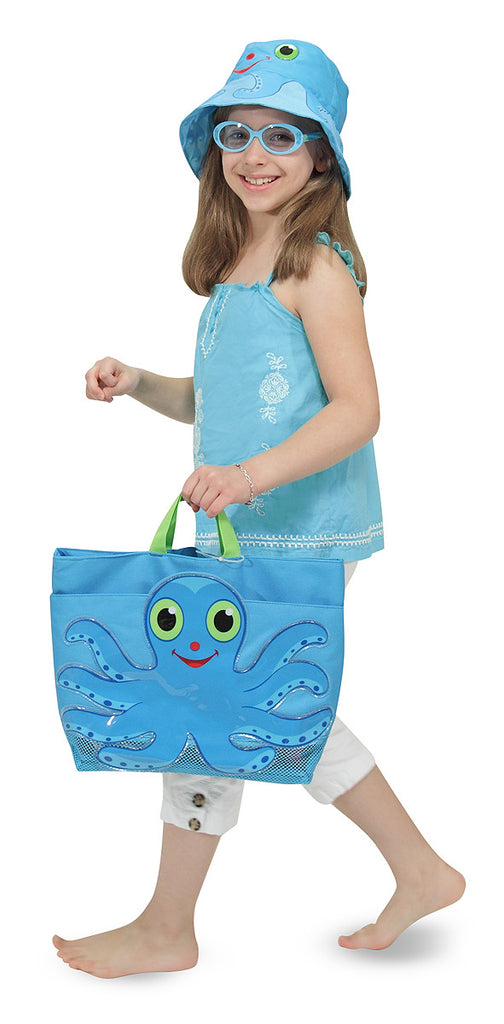 Melissa & Doug Flex Octopus Beach Tote Bag