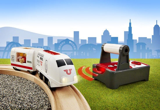 Brio Railway - Battery Engines - Remote Control Travel Train 33510