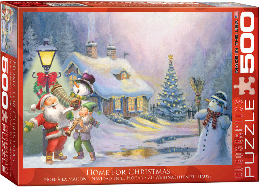 EuroGraphics Puzzles Home for Christmas