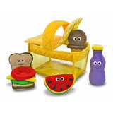 Melissa & Doug Deluxe Picnic Basket Fill and Spill Soft Baby Toy