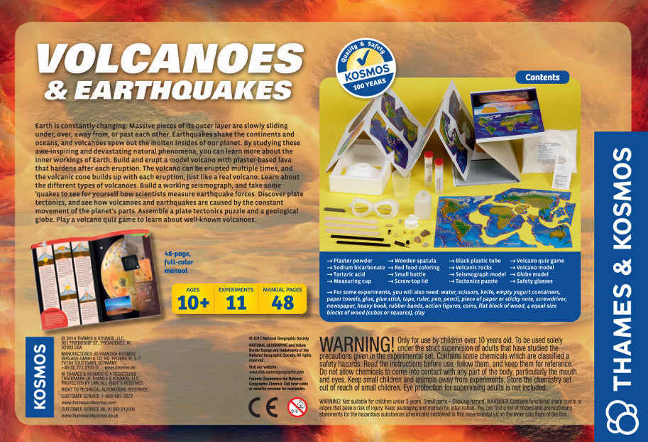 Thames & Kosmos Volcanoes & Earthquakes 665081