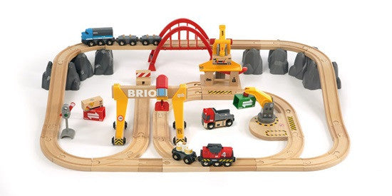 Brio Railway - Sets - Cargo Railway Deluxe Set 33097