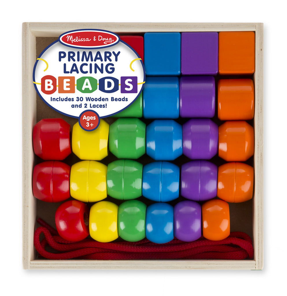 Melissa & Doug Primary Lacing Beads 544