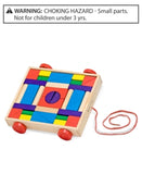 Melissa & Doug Doug Unit Blocks on Wheels