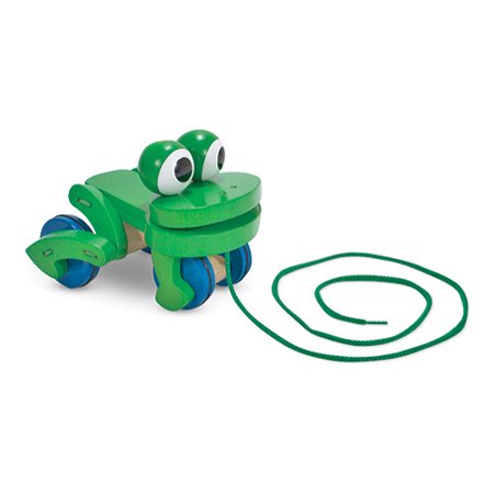Melissa & Doug Frolicking Frog Pull Toy