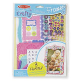 Melissa & Doug Simply Crafty Fabulous Frames Craft Kit (Makes 3 Picture Frames)