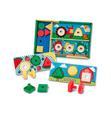 Melissa & Doug Sort, Match, Attach Nuts And Bolts Boards