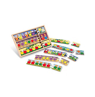 Melissa & Doug What Comes Next? Self-Correcting Sequence Puzzles