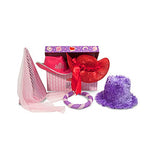 Melissa & Doug Terrific Toppers! Dress-Up Hats Role Play Costume Collection - 5 Fancy Headpieces, Adult Unisex, Size: One Size
