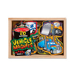 Melissa & Doug Wooden Vehicle Magnets