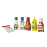 Melissa & Doug 6pc Favorite Condiments Play Food Set