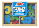 Melissa & Doug Wooden Letter Alphabet Magnets 448